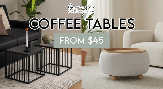 Shop the Coffee Tables from $45 sale