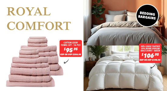 Shop the Royal Comfort Bedding Bargains! sale