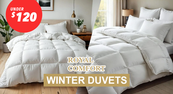 Shop the Royal Comfort Duvets - Under $120! sale