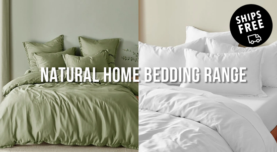 Shop the Natural Home Bedding range - Ships Free! sale