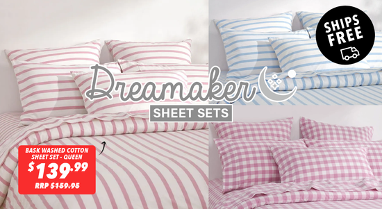Shop the Dreamaker Sheet Sets - Free Shipping! sale