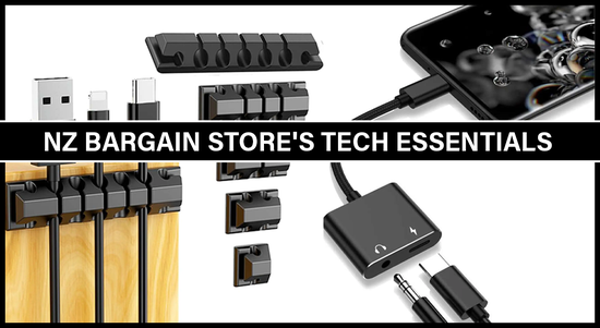 Shop the NZ Bargain Store's Tech Essentials! sale