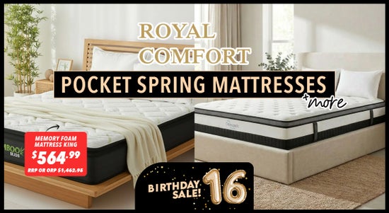 Shop the Royal Comfort Pocket Spring Mattresses & More! sale