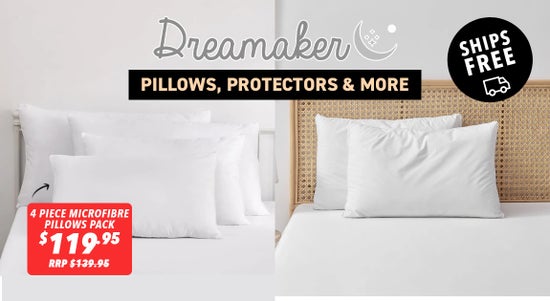 Shop the Dreamaker Pillows, Protectors and More - Ships Free! sale