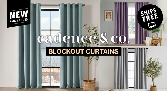 Shop the Cadence & Co Blockout Curtains From $79.95 - Ships Free! sale