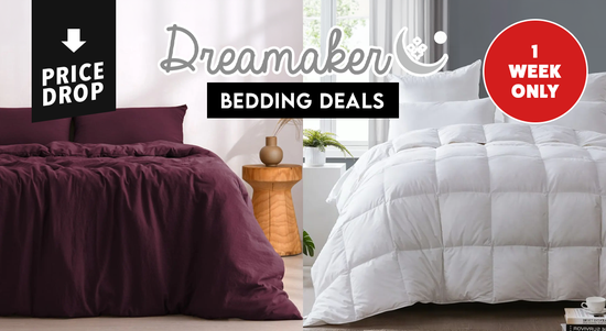 Shop the Huge Dreamaker Bedding Deals! Price Drop For One Week Only! sale