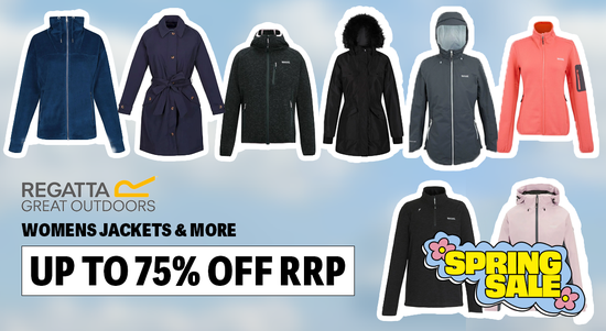Shop the Regatta Women's Jackets and More! Up to 75% Off RRP! sale