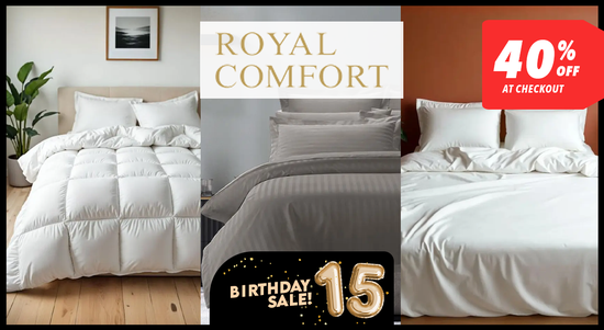 Shop the Royal Comfort - 40% off at Checkout sale