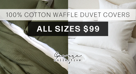 Shop the ALL SIZES $99 - Cotton 100% Waffle Duvet Covers! sale