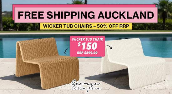Shop the Free Shipping Auckland - Wicker Tub Chairs + 50% off RRP! sale