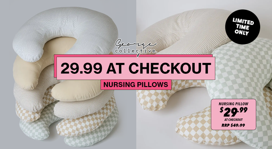 Shop the $29.99 Nursing pillows at checkout - Limited time only!! sale