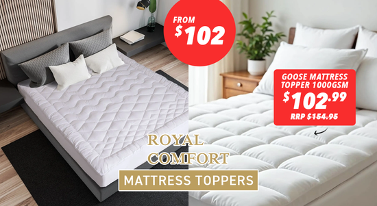 Shop the Royal Comfort Mattress Toppers - From $102! sale
