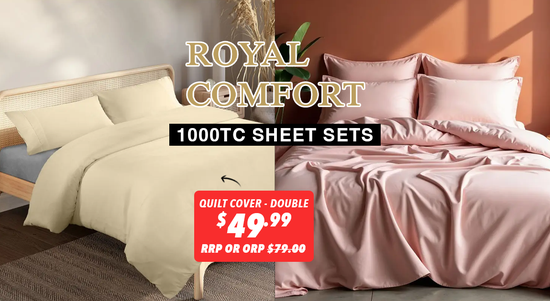Shop the Royal Comfort 1000TC Sheet Sets sale