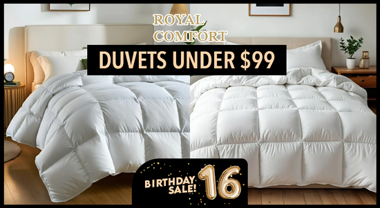 Shop the Royal Comfort Duvets - Under $99! sale