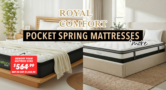 Shop the Royal Comfort Pocket Spring Mattresses & More! sale