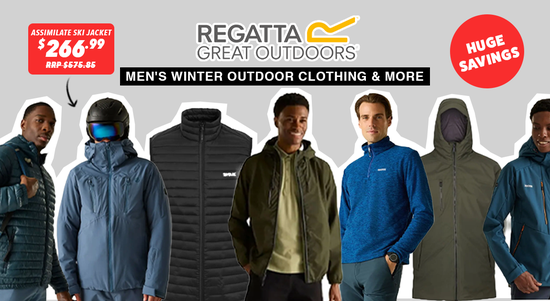 Shop the HUGE Saving's On Regatta Men's Winter Outdoor Clothing and More! sale