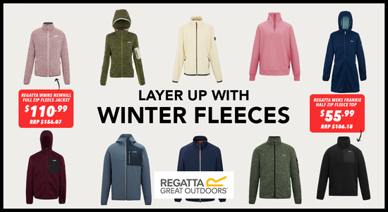 Shop the Layer Up with Regatta Winter Fleeces!  sale